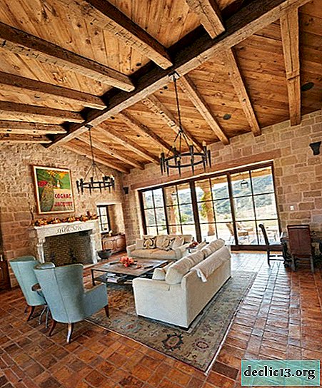 Ceiling beams in the interior - a decorative element or architectural feature