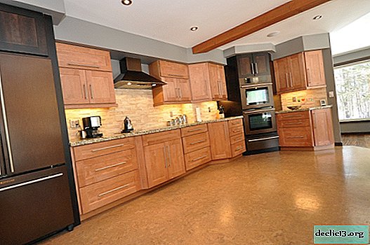 Kamštinės grindys virtuvėje: rūšys, privalumai ir trūkumai