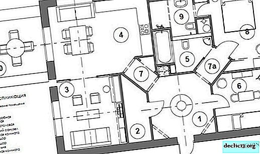 การออกแบบอพาร์ทเมนท์สไตล์สแกนดิเนเวียนดั้งเดิม