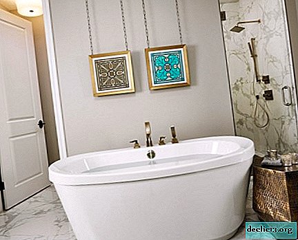 Uma casa de banho moderna e as verdades eternas de um interior clássico