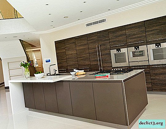 Interior da cozinha moderna - os últimos desenvolvimentos dos designers