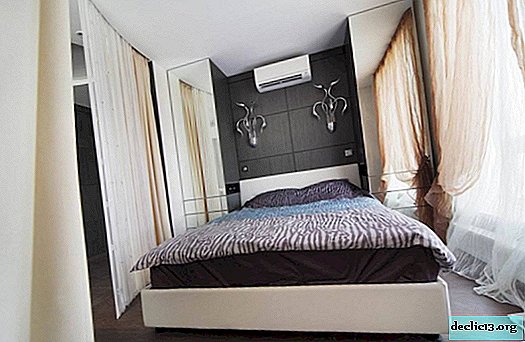 Photo de la chambre à coucher. Les projets de meubles les plus populaires aujourd'hui.
