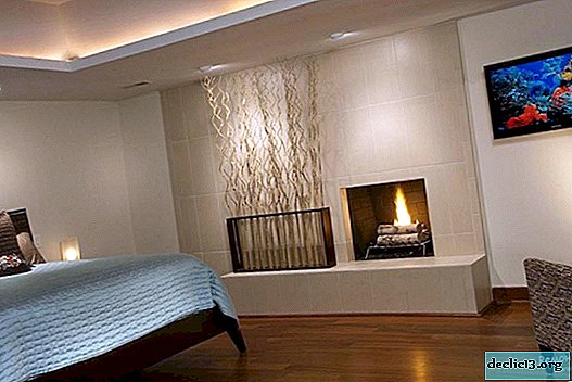 Stylish wall and ceiling design in drywall