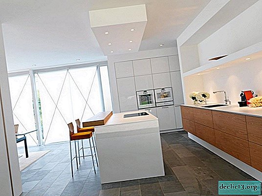 Stilingas modernios virtuvės interjeras