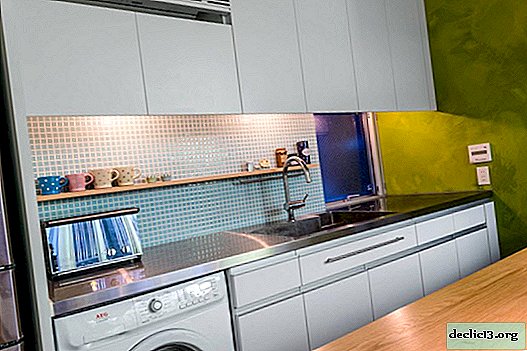 Veļas mašīna virtuvē: precīzāki izvēles un uzstādīšanas punkti labākai ergonomikai