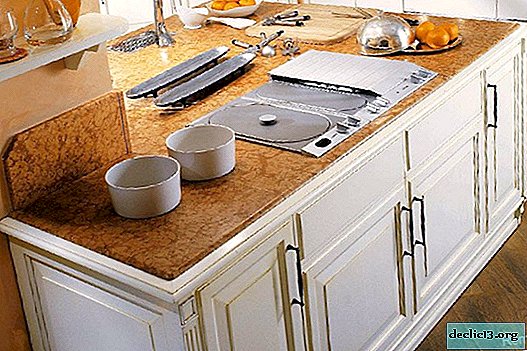 Countertop for the kitchen: types and description