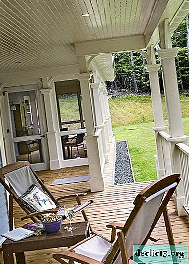 Terrasse attenante à la maison - pratique, belle et confortable