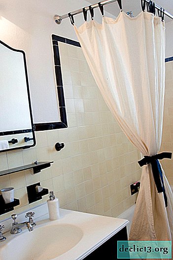 Corner eaves for a bathroom. Interesting and reliable solutions for attaching curtains