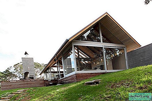 Unikalus stiklo namo dizainas Naujojoje Zelandijoje