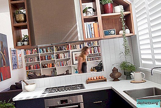 تصميم على شكل حرف L من المطبخ 35 أفكار تصميم في الصورة الغرف
