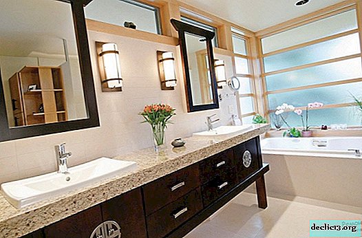 Salle de bain: aspect japonais de style oriental