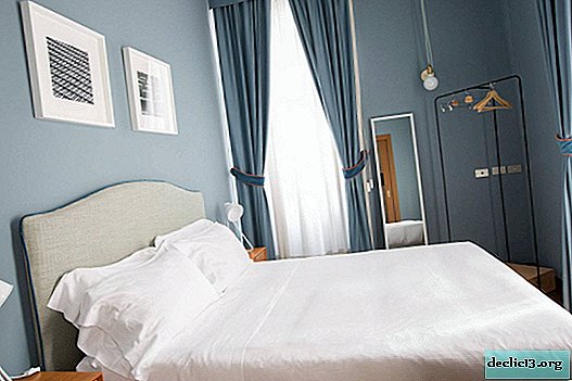 Väikese magamistoa jaoks seinte ja mööbli värvi valimine