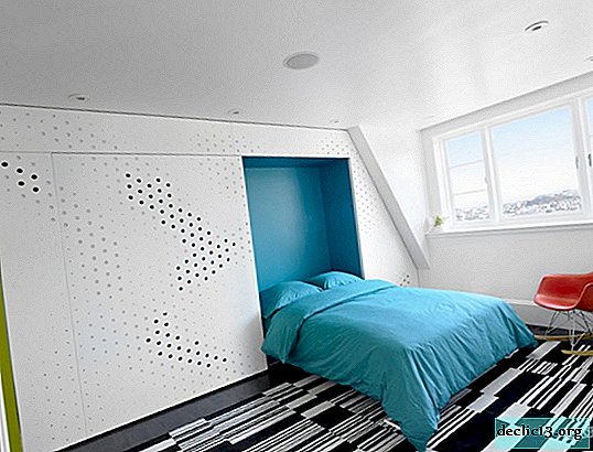 Built-in bed: functionality and practicality