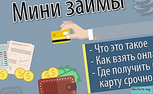 Mini loans online - instructions on how to get an urgent mini-loan to a card: 5 simple steps + MFIs that give loans via the Internet around the clock around the whole of Russia